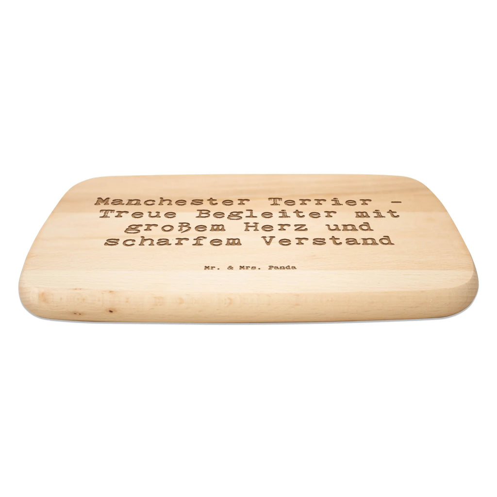 Śniadaniowa deska Przysłowie Manchester Terrier - Treue Begleiter mit großem Herz und scharfem Verstand Pies, rasa psa, pies rasowy, właściciel psa, prezent, miłośnik zwierząt, dawanie, szczeniak
