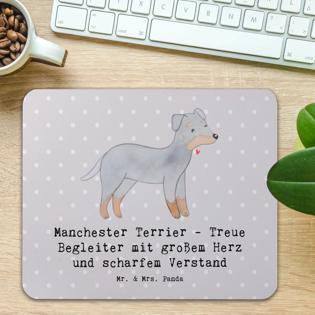Mouse mat Manchester Terrier - Treue Begleiter mit großem Herz und scharfem Verstand Mausunterlage, Arbeitszimmer, Einzigartiges Mauspad, Mauspad Büro, Designer Mauspad, Mousepad, Computer zubehör, Mauspad, PC Zubehör, Büroausstattung, Hund, Hunderasse, Rassehund, Hundebesitzer, Geschenk, Tierfreund, Schenken, Welpe