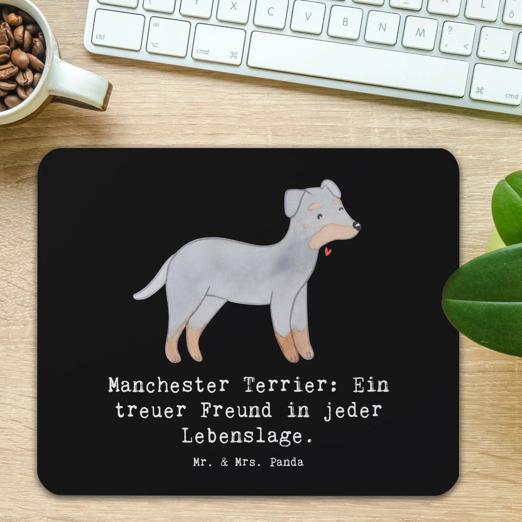 Mouse mat Manchester Terrier: Ein treuer Freund in jeder Lebenslage. PC Zubehör, Mousepad, Arbeitszimmer, Büroausstattung, Mausunterlage, Designer Mauspad, Mauspad, Mauspad Büro, Einzigartiges Mauspad, Computer zubehör, Hund, Hunderasse, Rassehund, Hundebesitzer, Geschenk, Tierfreund, Schenken, Welpe