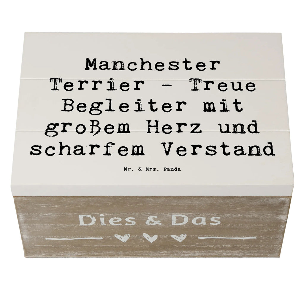 Holzkiste Spruch Manchester Terrier Begleiter Dekokiste, Kiste, Geschenkbox, Erinnerungsbox, Geschenkdose, Schatzkiste, Aufbewahrungsbox, Erinnerungskiste, Holzkiste, Schatulle, XXL, Truhe, Hund, Hunderasse, Rassehund, Hundebesitzer, Geschenk, Tierfreund, Schenken, Welpe