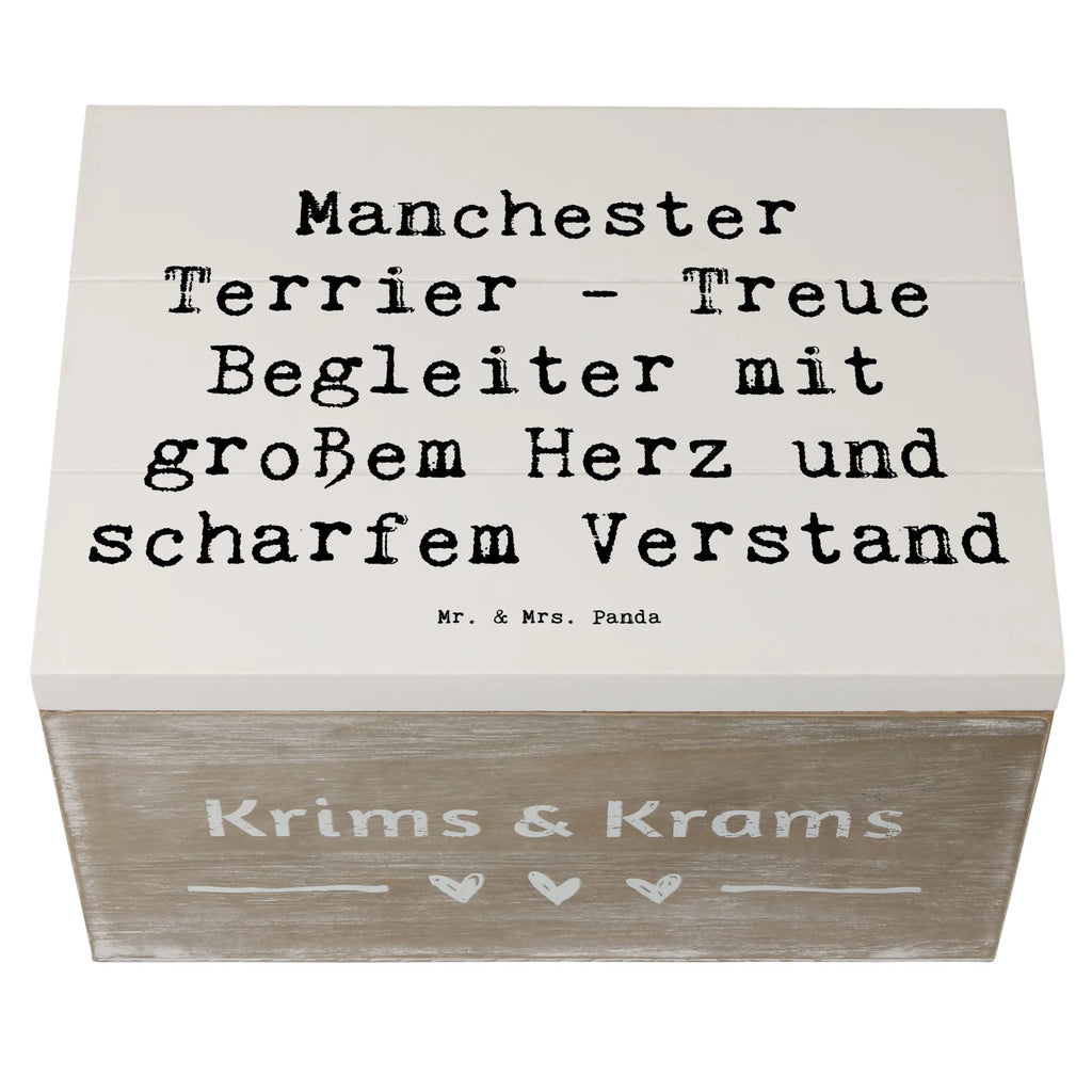 Holzkiste Spruch Manchester Terrier Begleiter Dekokiste, Kiste, Geschenkbox, Erinnerungsbox, Geschenkdose, Schatzkiste, Aufbewahrungsbox, Erinnerungskiste, Holzkiste, Schatulle, XXL, Truhe, Hund, Hunderasse, Rassehund, Hundebesitzer, Geschenk, Tierfreund, Schenken, Welpe