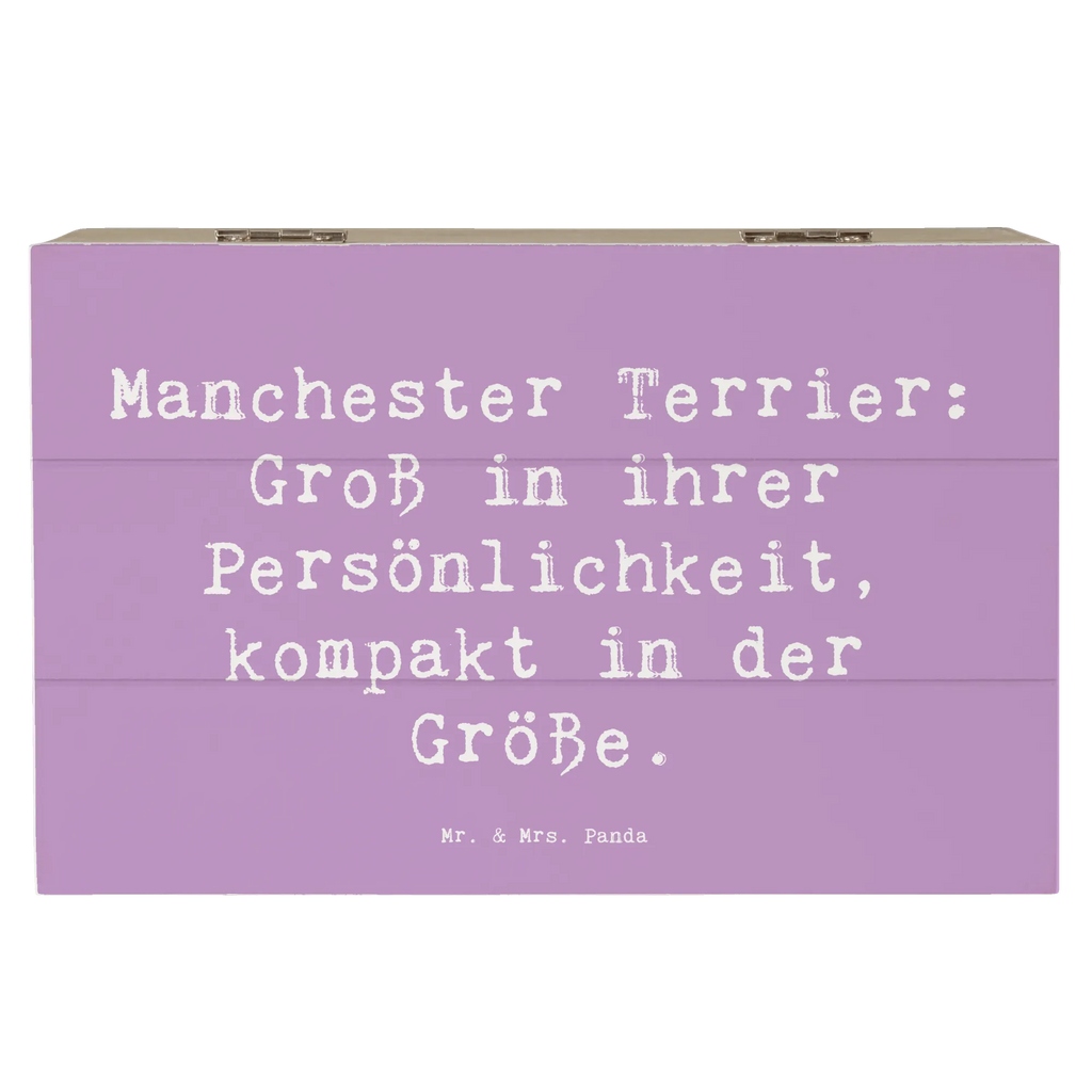 Wooden chest Saying Manchester Terrier: Groß in ihrer Persönlichkeit, kompakt in der Größe. Dekokiste, Schatulle, Kiste, Geschenkbox, Holzkiste, Erinnerungsbox, XXL, Truhe, Geschenkdose, Erinnerungskiste, Schatzkiste, Aufbewahrungsbox, Hund, Hunderasse, Rassehund, Hundebesitzer, Geschenk, Tierfreund, Schenken, Welpe