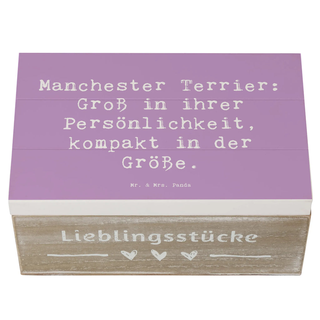 Wooden chest Saying Manchester Terrier: Groß in ihrer Persönlichkeit, kompakt in der Größe. Dekokiste, Schatulle, Kiste, Geschenkbox, Holzkiste, Erinnerungsbox, XXL, Truhe, Geschenkdose, Erinnerungskiste, Schatzkiste, Aufbewahrungsbox, Hund, Hunderasse, Rassehund, Hundebesitzer, Geschenk, Tierfreund, Schenken, Welpe