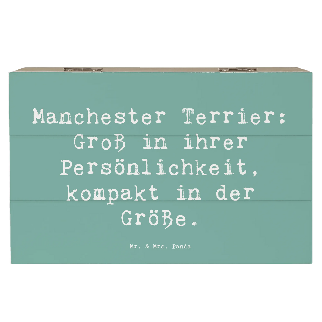 Wooden chest Saying Manchester Terrier: Groß in ihrer Persönlichkeit, kompakt in der Größe. Dekokiste, Schatulle, Kiste, Geschenkbox, Holzkiste, Erinnerungsbox, XXL, Truhe, Geschenkdose, Erinnerungskiste, Schatzkiste, Aufbewahrungsbox, Hund, Hunderasse, Rassehund, Hundebesitzer, Geschenk, Tierfreund, Schenken, Welpe