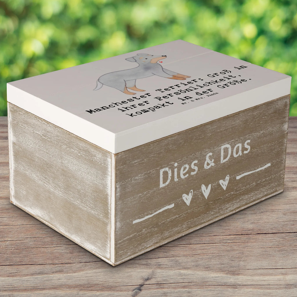 Holzkiste Manchester Terrier Persönlichkeit Aufbewahrungsbox, Erinnerungsbox, Geschenkdose, Schatulle, Dekokiste, XXL, Kiste, Truhe, Geschenkbox, Erinnerungskiste, Holzkiste, Schatzkiste, Hund, Hunderasse, Rassehund, Hundebesitzer, Geschenk, Tierfreund, Schenken, Welpe