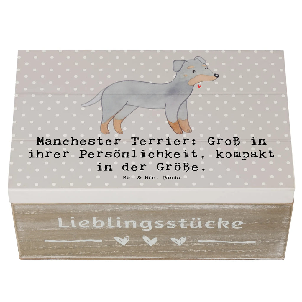 Holzkiste Manchester Terrier Persönlichkeit Aufbewahrungsbox, Erinnerungsbox, Geschenkdose, Schatulle, Dekokiste, XXL, Kiste, Truhe, Geschenkbox, Erinnerungskiste, Holzkiste, Schatzkiste, Hund, Hunderasse, Rassehund, Hundebesitzer, Geschenk, Tierfreund, Schenken, Welpe