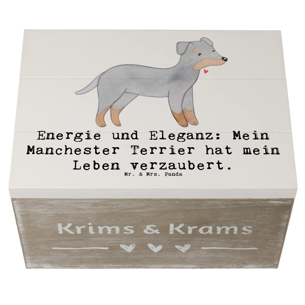 Holzkiste Manchester Terrier Magie Kiste, Geschenkdose, Erinnerungskiste, Dekokiste, Holzkiste, Geschenkbox, Aufbewahrungsbox, Schatulle, Erinnerungsbox, Truhe, XXL, Schatzkiste, Hund, Hunderasse, Rassehund, Hundebesitzer, Geschenk, Tierfreund, Schenken, Welpe