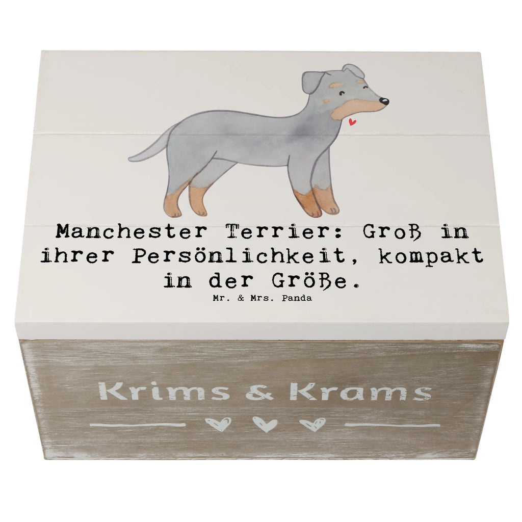 Holzkiste Manchester Terrier Persönlichkeit Aufbewahrungsbox, Erinnerungsbox, Geschenkdose, Schatulle, Dekokiste, XXL, Kiste, Truhe, Geschenkbox, Erinnerungskiste, Holzkiste, Schatzkiste, Hund, Hunderasse, Rassehund, Hundebesitzer, Geschenk, Tierfreund, Schenken, Welpe