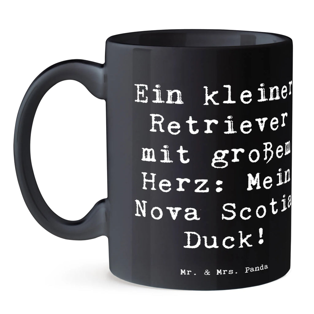 Tasse Spruch Nova Scotia Duck Herz Bürotasse, Teetasse, Tasse, Kaffeetasse, Porzellantasse, Geschenktasse, Tasse mit Motiven, Tasse mit Zitaten, Keramiktasse, Hund, Hunderasse, Rassehund, Hundebesitzer, Geschenk, Tierfreund, Schenken, Welpe