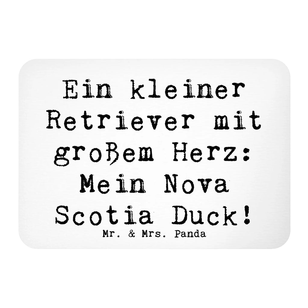 Magnet Saying Ein kleiner Retriever mit großem Herz: Mein Nova Scotia Duck! Kühlschrankmagnet, Whiteboard Magnet, Kühlschrank Dekoration, Dekomagnet, Motivmagnete, Notiz Magnet, Souvenir Magnet, Pinnwandmagnet, Hund, Hunderasse, Rassehund, Hundebesitzer, Geschenk, Tierfreund, Schenken, Welpe
