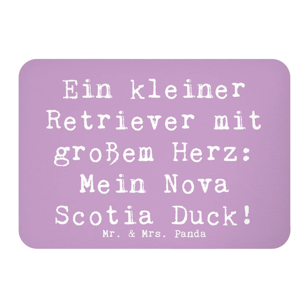 Magnet Saying Ein kleiner Retriever mit großem Herz: Mein Nova Scotia Duck! Kühlschrankmagnet, Whiteboard Magnet, Kühlschrank Dekoration, Dekomagnet, Motivmagnete, Notiz Magnet, Souvenir Magnet, Pinnwandmagnet, Hund, Hunderasse, Rassehund, Hundebesitzer, Geschenk, Tierfreund, Schenken, Welpe