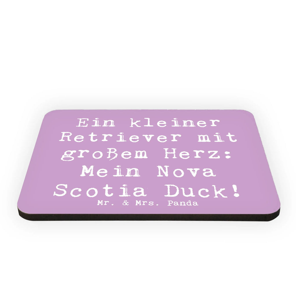 Magnet Saying Ein kleiner Retriever mit großem Herz: Mein Nova Scotia Duck! Kühlschrankmagnet, Whiteboard Magnet, Kühlschrank Dekoration, Dekomagnet, Motivmagnete, Notiz Magnet, Souvenir Magnet, Pinnwandmagnet, Hund, Hunderasse, Rassehund, Hundebesitzer, Geschenk, Tierfreund, Schenken, Welpe