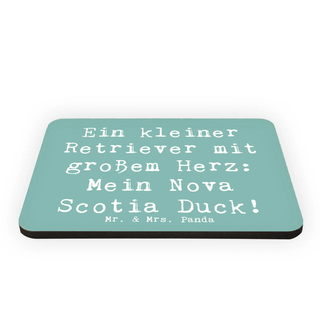 Magnet Saying Ein kleiner Retriever mit großem Herz: Mein Nova Scotia Duck! Kühlschrankmagnet, Whiteboard Magnet, Kühlschrank Dekoration, Dekomagnet, Motivmagnete, Notiz Magnet, Souvenir Magnet, Pinnwandmagnet, Hund, Hunderasse, Rassehund, Hundebesitzer, Geschenk, Tierfreund, Schenken, Welpe