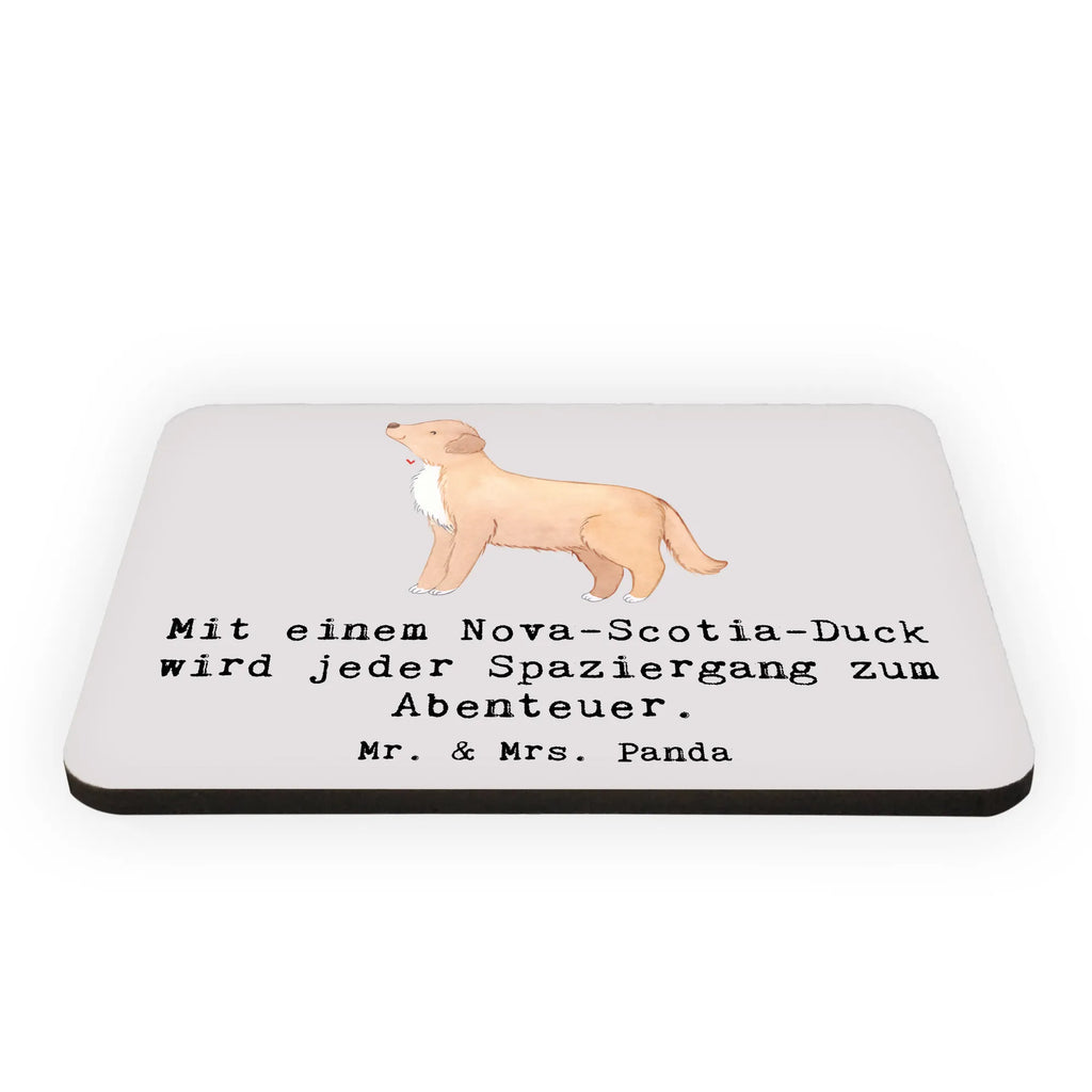 Magnet Mit einem Nova-Scotia-Duck wird jeder Spaziergang zum Abenteuer. Pinnwandmagnet, Kühlschrank Dekoration, Kühlschrankmagnet, Whiteboard Magnet, Dekomagnet, Notiz Magnet, Souvenir Magnet, Motivmagnete, Hund, Hunderasse, Rassehund, Hundebesitzer, Geschenk, Tierfreund, Schenken, Welpe