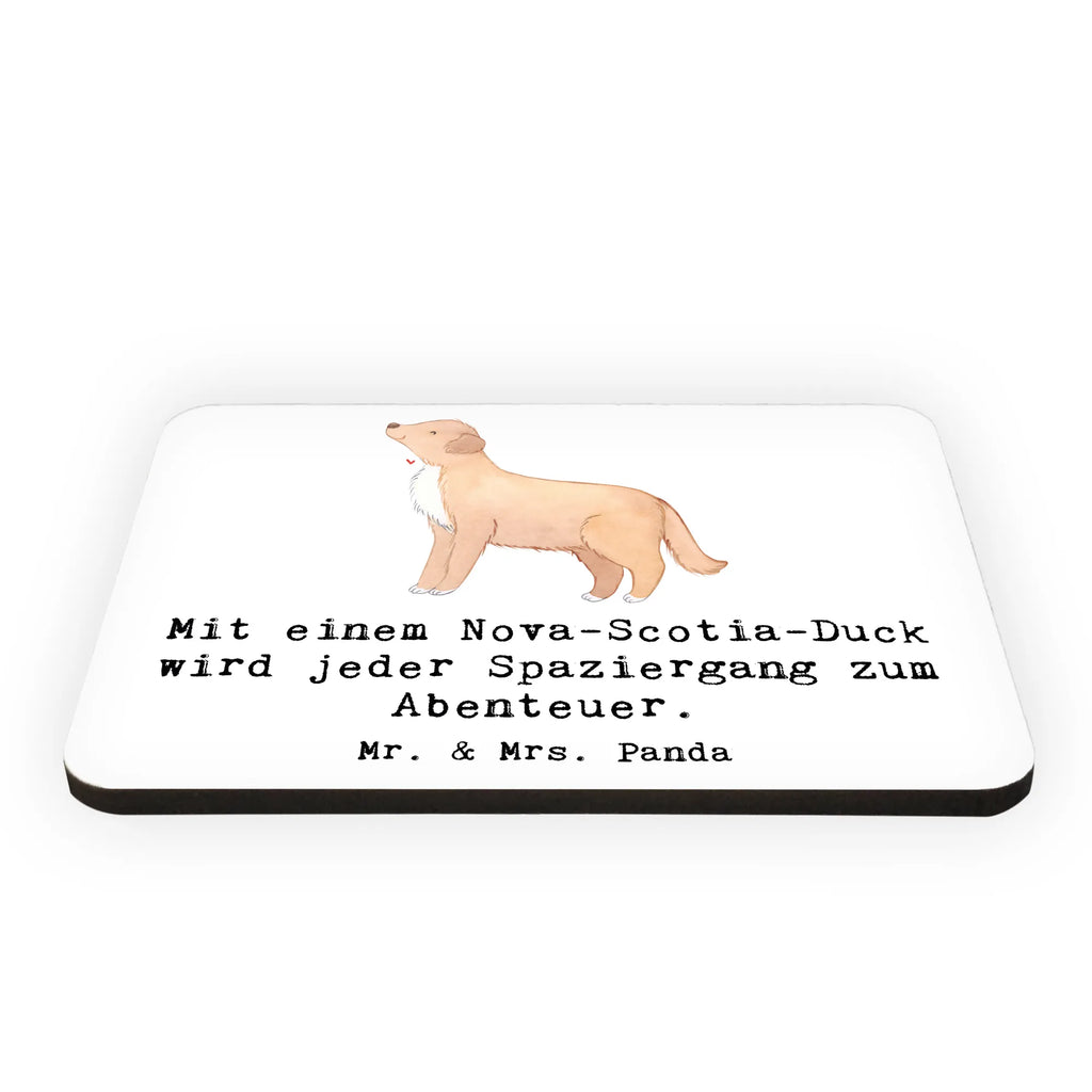 Magnet Mit einem Nova-Scotia-Duck wird jeder Spaziergang zum Abenteuer. Pinnwandmagnet, Kühlschrank Dekoration, Kühlschrankmagnet, Whiteboard Magnet, Dekomagnet, Notiz Magnet, Souvenir Magnet, Motivmagnete, Hund, Hunderasse, Rassehund, Hundebesitzer, Geschenk, Tierfreund, Schenken, Welpe