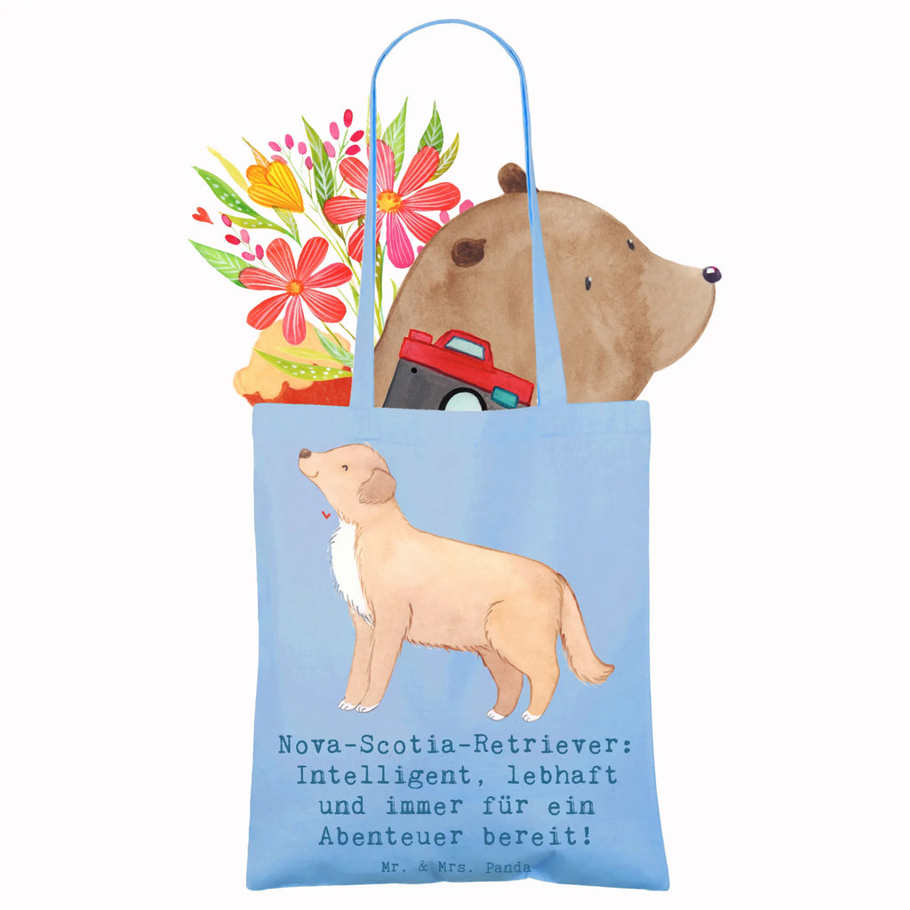 Tote bag Nova-Scotia-Retriever: Intelligent, lebhaft und immer für ein Abenteuer bereit! Jutebeutel, Beutel, Jutetasche, Schultertasche, Laptoptasche, Einkaufstasche, Tasche, Stofftasche, Strandtasche, Einkaufstüte, Badetasche, Tragetasche, Stoffbeutel, Beuteltasche, Umhängetasche, Shopper, Hund, Hunderasse, Rassehund, Hundebesitzer, Geschenk, Tierfreund, Schenken, Welpe
