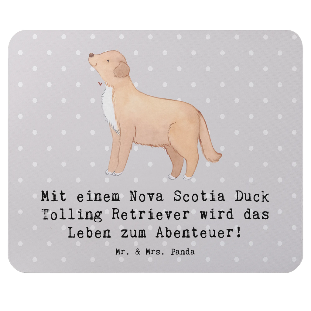 Mouse mat Mit einem Nova Scotia Duck Tolling Retriever wird das Leben zum Abenteuer! Büroausstattung, Mausunterlage, Mauspad Büro, Arbeitszimmer, Mousepad, PC Zubehör, Einzigartiges Mauspad, Designer Mauspad, Computer zubehör, Mauspad, Hund, Hunderasse, Rassehund, Hundebesitzer, Geschenk, Tierfreund, Schenken, Welpe