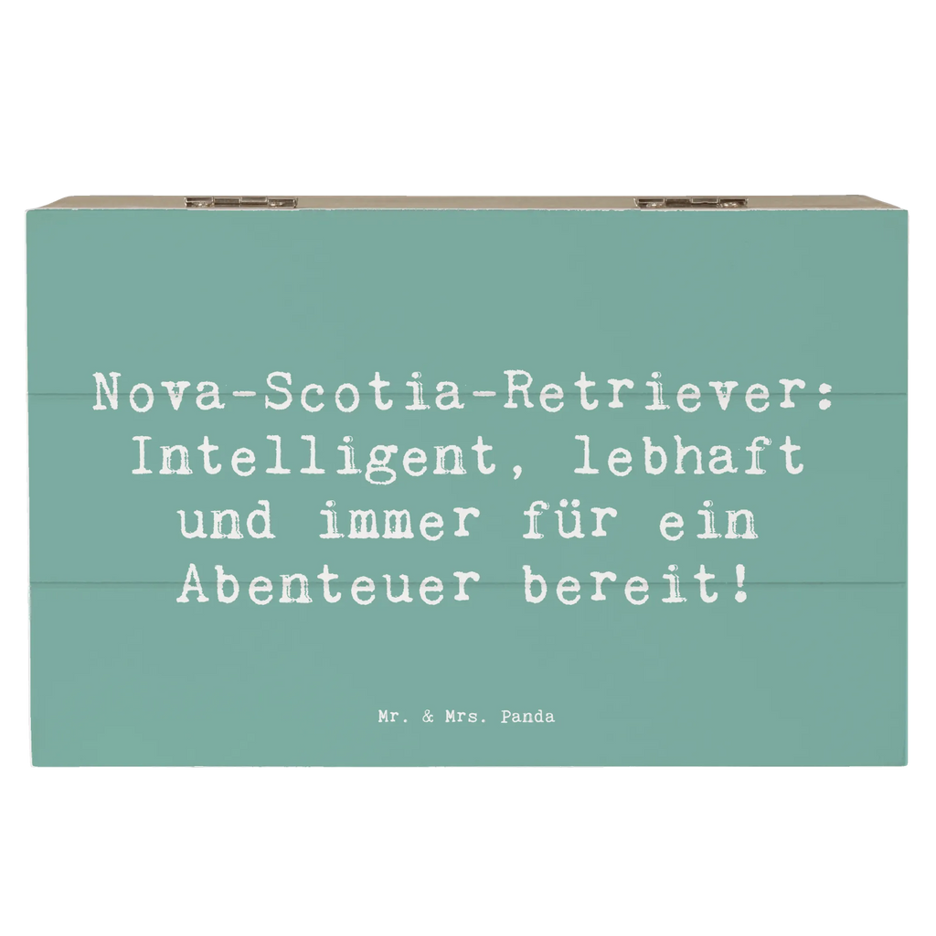 Wooden chest Saying Nova-Scotia-Retriever: Intelligent, lebhaft und immer für ein Abenteuer bereit! Schatulle, Truhe, Aufbewahrungsbox, Erinnerungsbox, Holzkiste, XXL, Erinnerungskiste, Geschenkdose, Schatzkiste, Kiste, Geschenkbox, Dekokiste, Hund, Hunderasse, Rassehund, Hundebesitzer, Geschenk, Tierfreund, Schenken, Welpe