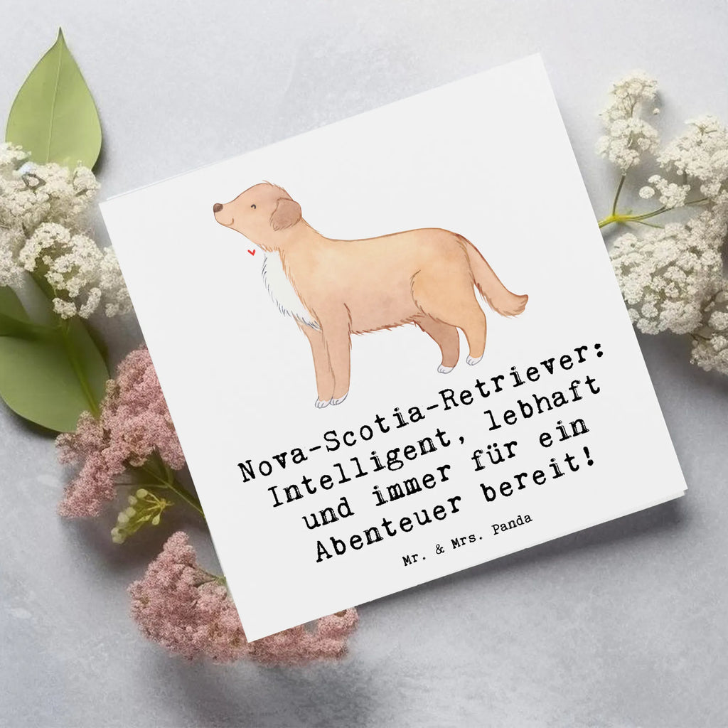 Deluxe Card Nova-Scotia-Retriever: Intelligent, lebhaft und immer für ein Abenteuer bereit! Hochzeitskarte, Karte, Geburtstagskarte, Einladungskarte, Hochwertige Grußkarte, Klappkarte, Hochwertige Klappkarte, Grußkarte, Glückwunschkarte, Hund, Hunderasse, Rassehund, Hundebesitzer, Geschenk, Tierfreund, Schenken, Welpe