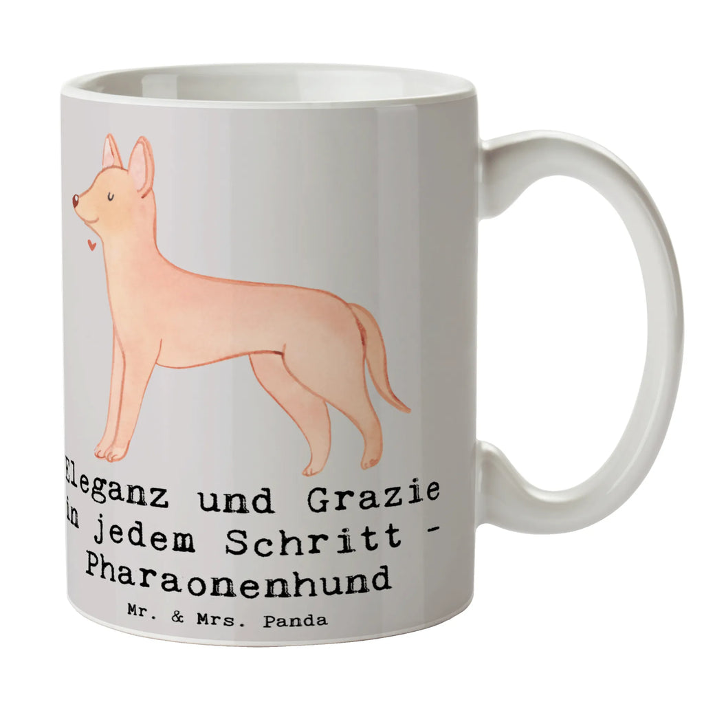 Mug Eleganz und Grazie in jedem Schritt - Pharaonenhund Tasse mit Zitaten, Geschenktasse, Tasse mit Motiven, Porzellantasse, Keramiktasse, Bürotasse, Kaffeetasse, Teetasse, Tasse, Hund, Hunderasse, Rassehund, Hundebesitzer, Geschenk, Tierfreund, Schenken, Welpe