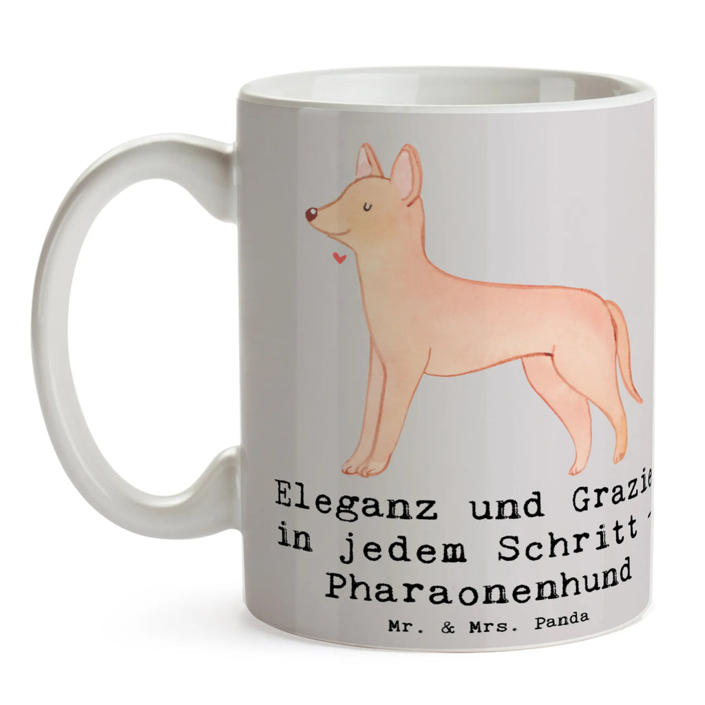 Mug Eleganz und Grazie in jedem Schritt - Pharaonenhund Tasse mit Zitaten, Geschenktasse, Tasse mit Motiven, Porzellantasse, Keramiktasse, Bürotasse, Kaffeetasse, Teetasse, Tasse, Hund, Hunderasse, Rassehund, Hundebesitzer, Geschenk, Tierfreund, Schenken, Welpe