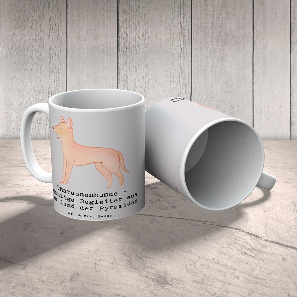 Mug Pharaonenhunde - Anmutige Begleiter aus dem Land der Pyramiden Teetasse, Tasse, Tasse mit Zitaten, Keramiktasse, Tasse mit Motiven, Kaffeetasse, Geschenktasse, Porzellantasse, Bürotasse, Hund, Hunderasse, Rassehund, Hundebesitzer, Geschenk, Tierfreund, Schenken, Welpe