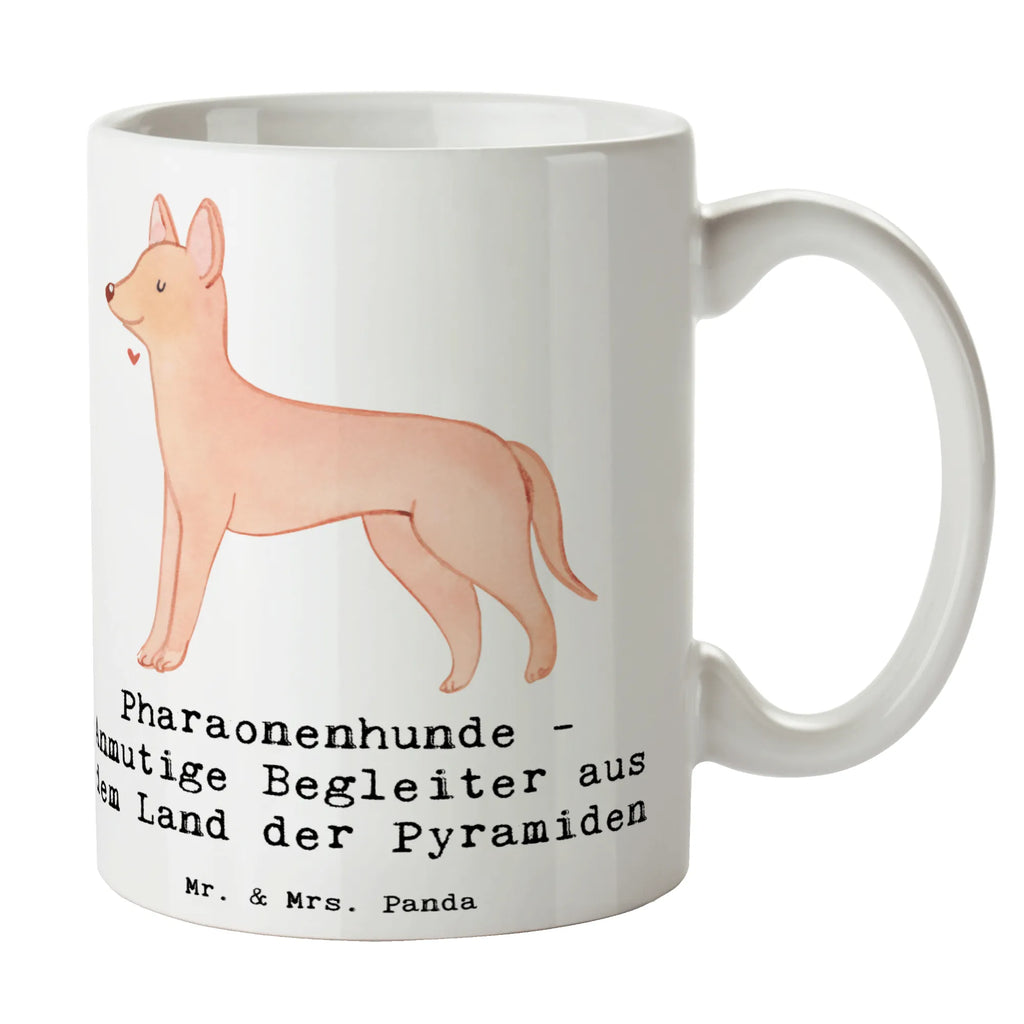Mug Pharaonenhunde - Anmutige Begleiter aus dem Land der Pyramiden Teetasse, Tasse, Tasse mit Zitaten, Keramiktasse, Tasse mit Motiven, Kaffeetasse, Geschenktasse, Porzellantasse, Bürotasse, Hund, Hunderasse, Rassehund, Hundebesitzer, Geschenk, Tierfreund, Schenken, Welpe