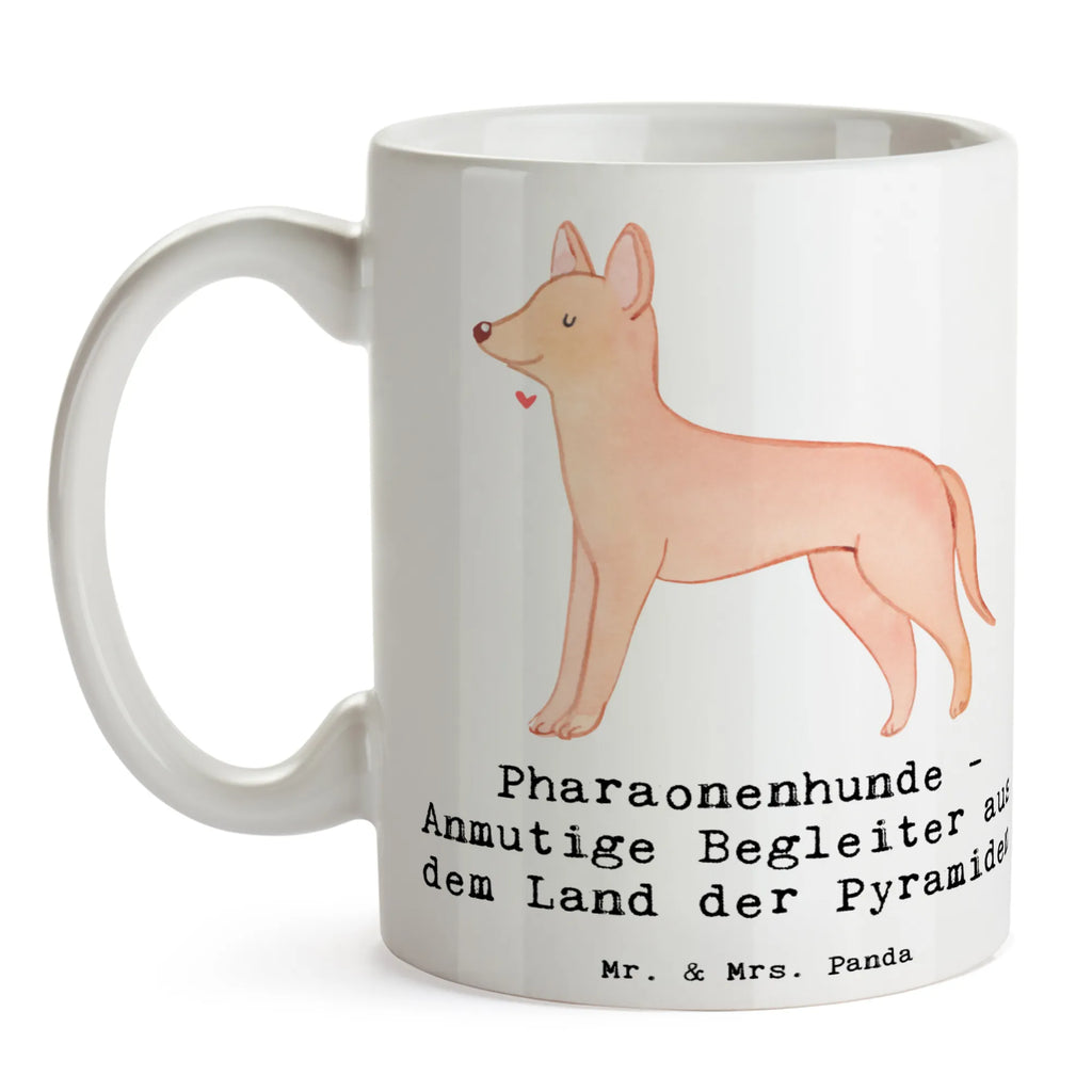 Mug Pharaonenhunde - Anmutige Begleiter aus dem Land der Pyramiden Teetasse, Tasse, Tasse mit Zitaten, Keramiktasse, Tasse mit Motiven, Kaffeetasse, Geschenktasse, Porzellantasse, Bürotasse, Hund, Hunderasse, Rassehund, Hundebesitzer, Geschenk, Tierfreund, Schenken, Welpe