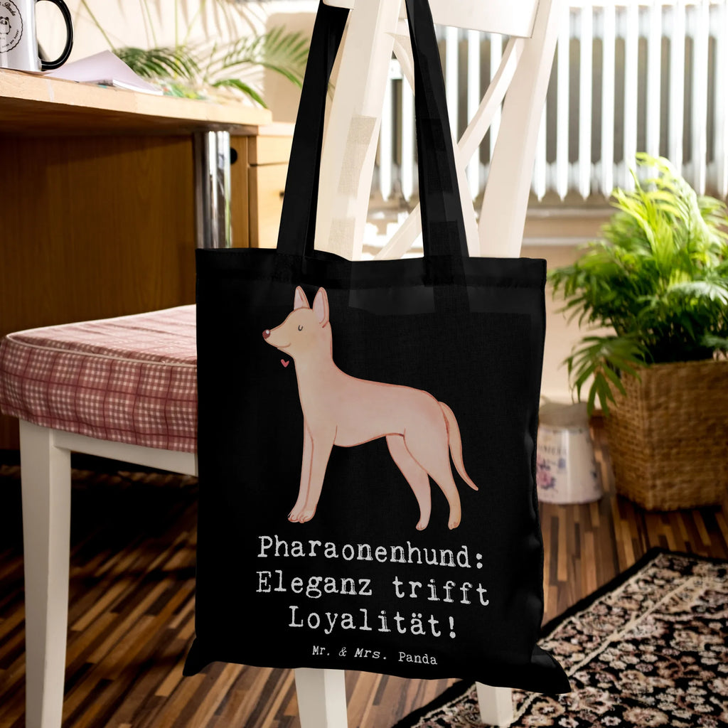Tote bag Pharaonenhund: Eleganz trifft Loyalität! Jutebeutel, Umhängetasche, Shopper, Tasche, Jutetasche, Beuteltasche, Badetasche, Stoffbeutel, Laptoptasche, Strandtasche, Stofftasche, Schultertasche, Einkaufstüte, Tragetasche, Beutel, Einkaufstasche, Hund, Hunderasse, Rassehund, Hundebesitzer, Geschenk, Tierfreund, Schenken, Welpe