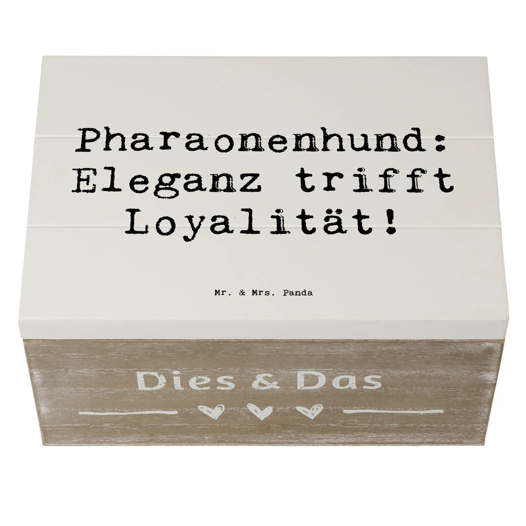 Holzkiste Spruch Pharaonenhund Eleganz Dekokiste, Kiste, Schatzkiste, Erinnerungskiste, XXL, Geschenkdose, Truhe, Erinnerungsbox, Geschenkbox, Schatulle, Holzkiste, Aufbewahrungsbox, Hund, Hunderasse, Rassehund, Hundebesitzer, Geschenk, Tierfreund, Schenken, Welpe