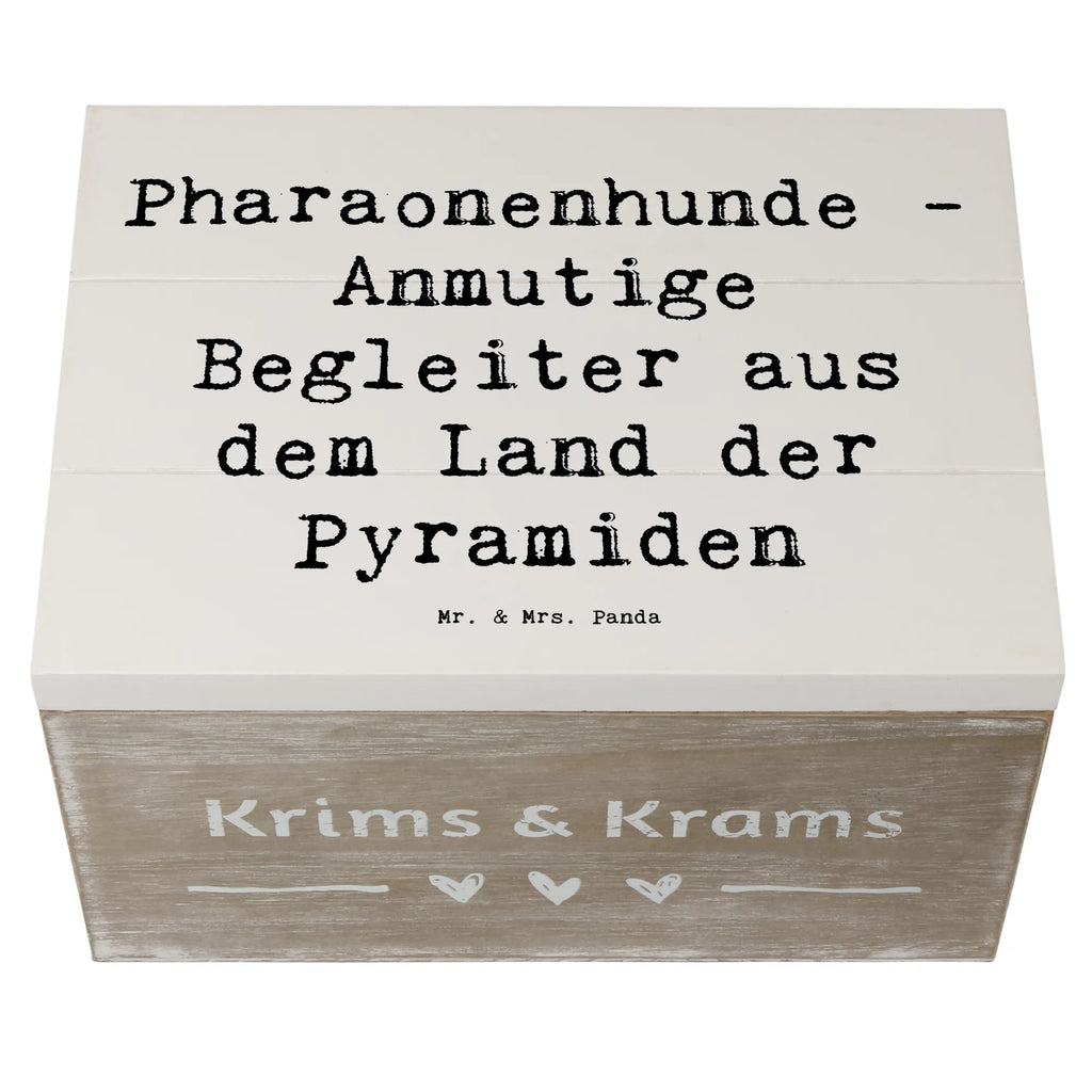 Holzkiste Spruch Pharaonenhund Freunde Geschenkdose, Truhe, Holzkiste, Erinnerungskiste, Aufbewahrungsbox, Geschenkbox, XXL, Schatzkiste, Dekokiste, Schatulle, Kiste, Erinnerungsbox, Hund, Hunderasse, Rassehund, Hundebesitzer, Geschenk, Tierfreund, Schenken, Welpe