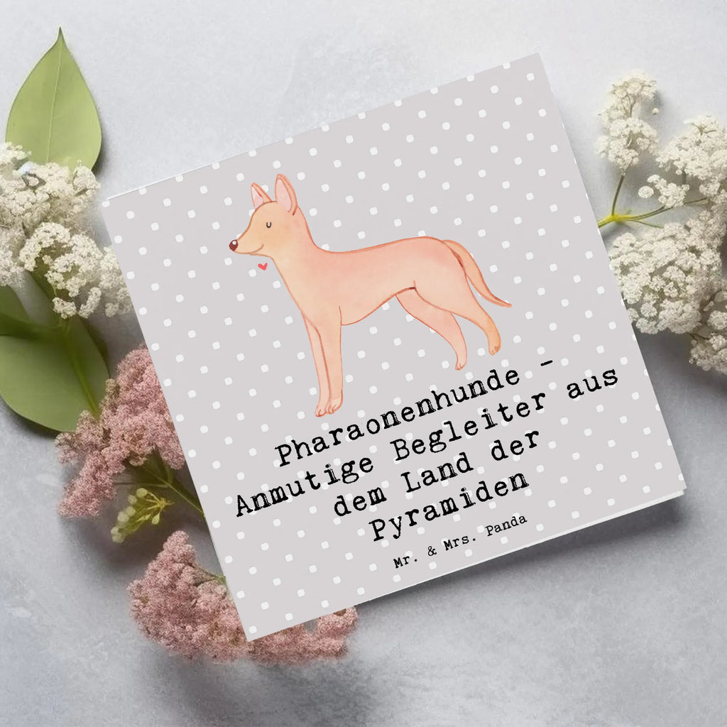 Deluxe Karte Pharaonenhund Freunde Klappkarte, Glückwunschkarte, Hochzeitskarte, Grußkarte, Hochwertige Klappkarte, Geburtstagskarte, Hochwertige Grußkarte, Karte, Einladungskarte, Hund, Hunderasse, Rassehund, Hundebesitzer, Geschenk, Tierfreund, Schenken, Welpe