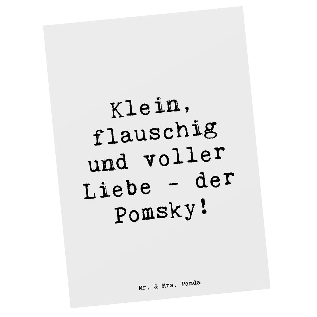 Postkarte Spruch Flauschiger Pomsky Geburtstagskarte, Einladungskarte, Karte, Ansichtskarten, Einladungskarten Geburtstag, Ansichtskarte, Postkarte, Einladung Geburtstag, Grußkarte, Dankeskarte, Geschenkkarte, Einladung, Hund, Hunderasse, Rassehund, Hundebesitzer, Geschenk, Tierfreund, Schenken, Welpe