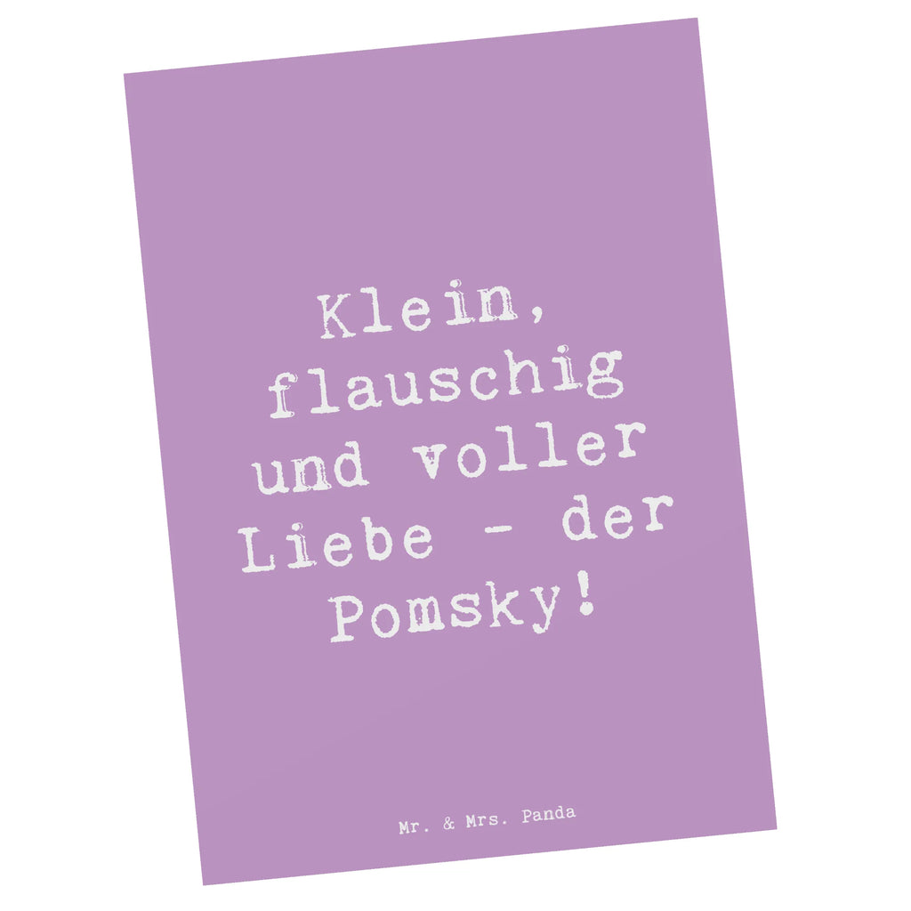 Postkarte Spruch Flauschiger Pomsky Geburtstagskarte, Einladungskarte, Karte, Ansichtskarten, Einladungskarten Geburtstag, Ansichtskarte, Postkarte, Einladung Geburtstag, Grußkarte, Dankeskarte, Geschenkkarte, Einladung, Hund, Hunderasse, Rassehund, Hundebesitzer, Geschenk, Tierfreund, Schenken, Welpe