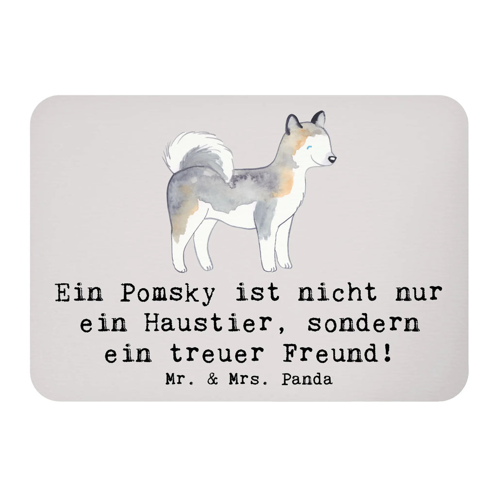 Magnet Ein Pomsky ist nicht nur ein Haustier, sondern ein treuer Freund! Souvenir Magnet, Notiz Magnet, Pinnwandmagnet, Whiteboard Magnet, Motivmagnete, Dekomagnet, Kühlschrank Dekoration, Kühlschrankmagnet, Hund, Hunderasse, Rassehund, Hundebesitzer, Geschenk, Tierfreund, Schenken, Welpe