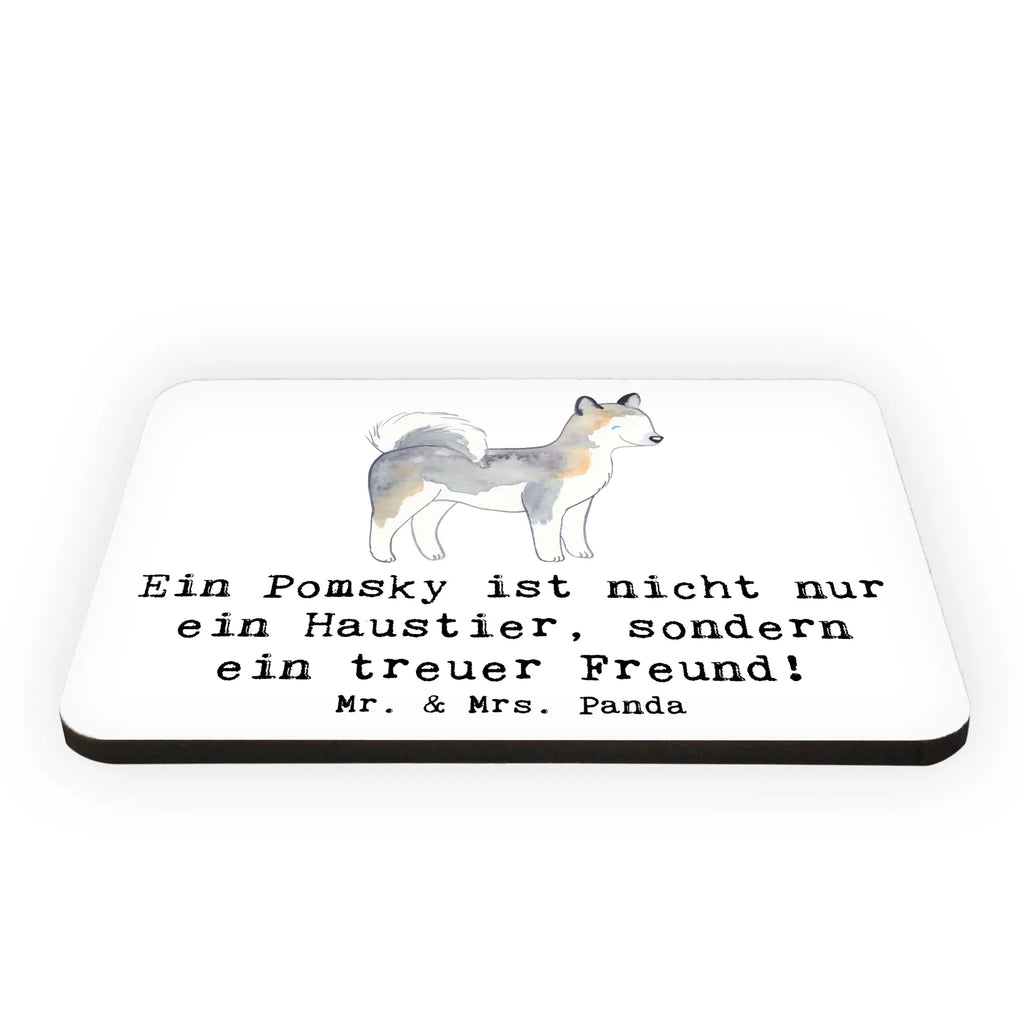 Magnet Ein Pomsky ist nicht nur ein Haustier, sondern ein treuer Freund! Souvenir Magnet, Notiz Magnet, Pinnwandmagnet, Whiteboard Magnet, Motivmagnete, Dekomagnet, Kühlschrank Dekoration, Kühlschrankmagnet, Hund, Hunderasse, Rassehund, Hundebesitzer, Geschenk, Tierfreund, Schenken, Welpe