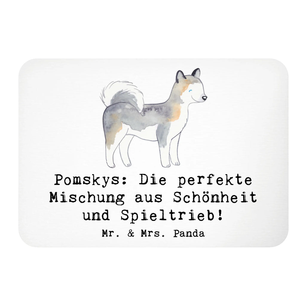 Magnet Pomsky Perfektion Kühlschrank Dekoration, Whiteboard Magnet, Motivmagnete, Pinnwandmagnet, Kühlschrankmagnet, Notiz Magnet, Souvenir Magnet, Dekomagnet, Hund, Hunderasse, Rassehund, Hundebesitzer, Geschenk, Tierfreund, Schenken, Welpe
