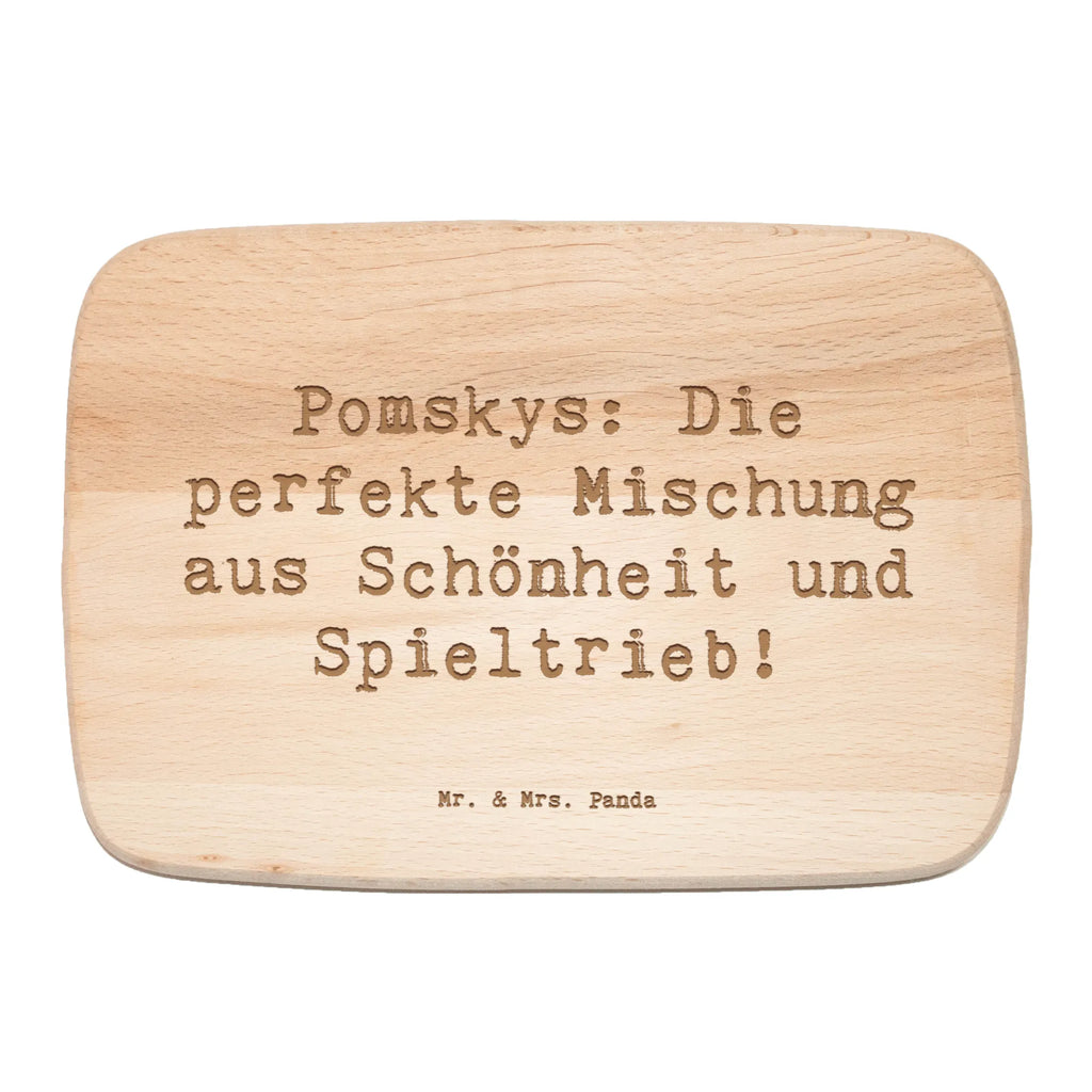Śniadaniowa deska Przysłowie Pomskys: Die perfekte Mischung aus Schönheit und Spieltrieb! Pies, rasa psa, pies rasowy, właściciel psa, prezent, miłośnik zwierząt, dawanie, szczeniak