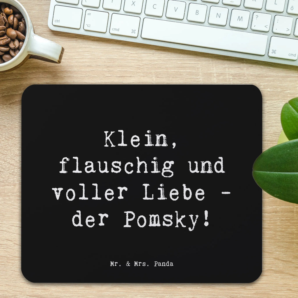 Mauspad Spruch Flauschiger Pomsky Mousepad, PC Zubehör, Arbeitszimmer, Büroausstattung, Mausunterlage, Computer zubehör, Designer Mauspad, Einzigartiges Mauspad, Mauspad Büro, Mauspad, Hund, Hunderasse, Rassehund, Hundebesitzer, Geschenk, Tierfreund, Schenken, Welpe