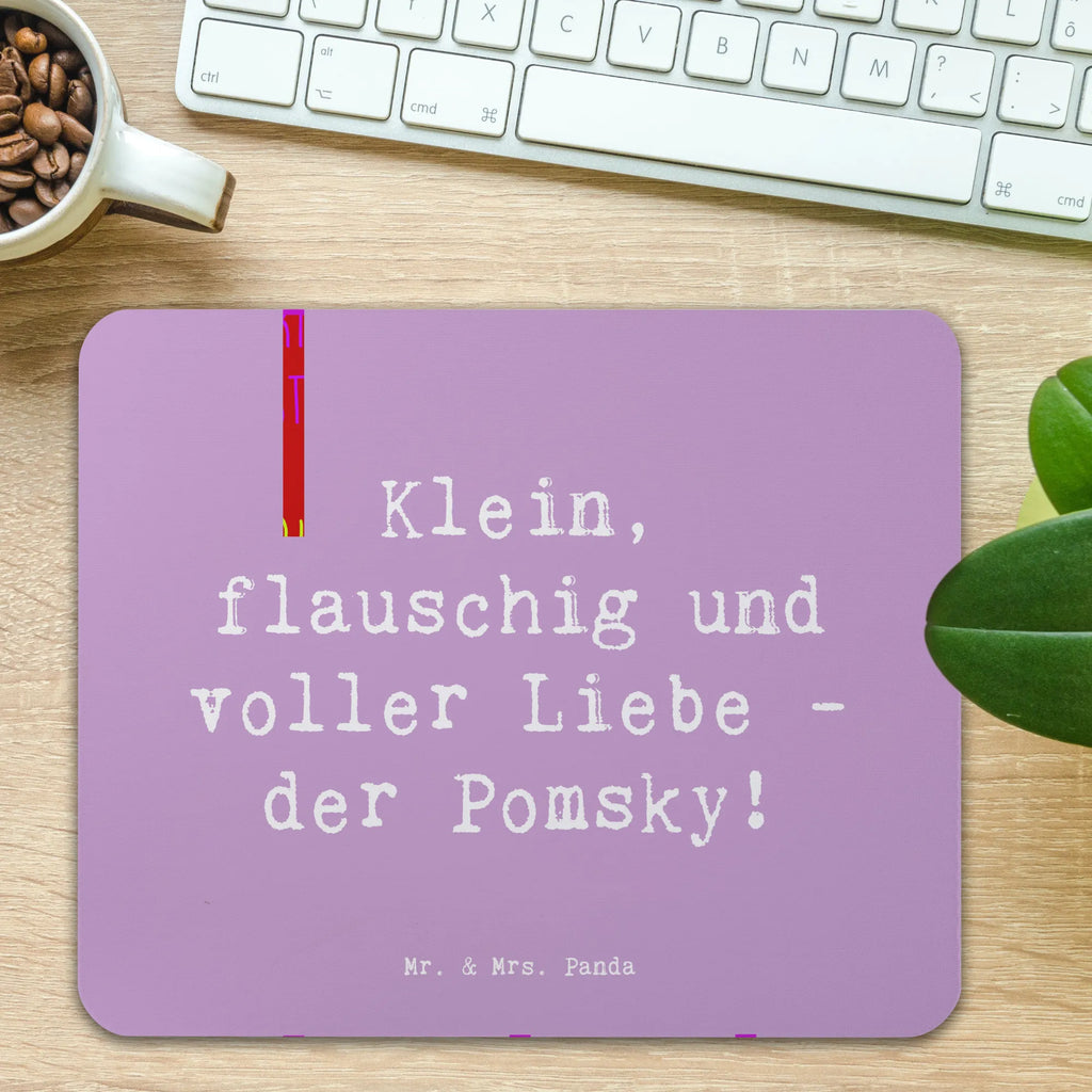 Mauspad Spruch Flauschiger Pomsky Mousepad, PC Zubehör, Arbeitszimmer, Büroausstattung, Mausunterlage, Computer zubehör, Designer Mauspad, Einzigartiges Mauspad, Mauspad Büro, Mauspad, Hund, Hunderasse, Rassehund, Hundebesitzer, Geschenk, Tierfreund, Schenken, Welpe