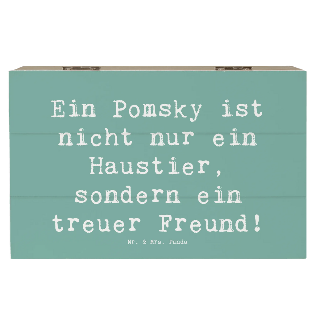 Holzkiste Spruch Pomsky Freund Geschenkdose, Dekokiste, Aufbewahrungsbox, XXL, Erinnerungskiste, Erinnerungsbox, Schatzkiste, Geschenkbox, Kiste, Truhe, Holzkiste, Schatulle, Hund, Hunderasse, Rassehund, Hundebesitzer, Geschenk, Tierfreund, Schenken, Welpe