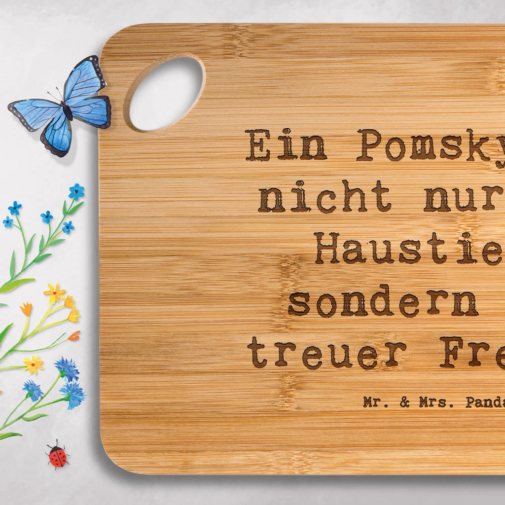 Küchenbrett Spruch Pomsky Freund Küchenbrett, Servierbrett, Holzbrett, Holzbrettchen, Frühstücksbrett, Brett, Schneidebrett, Hackbrett, Hund, Hunderasse, Rassehund, Hundebesitzer, Geschenk, Tierfreund, Schenken, Welpe