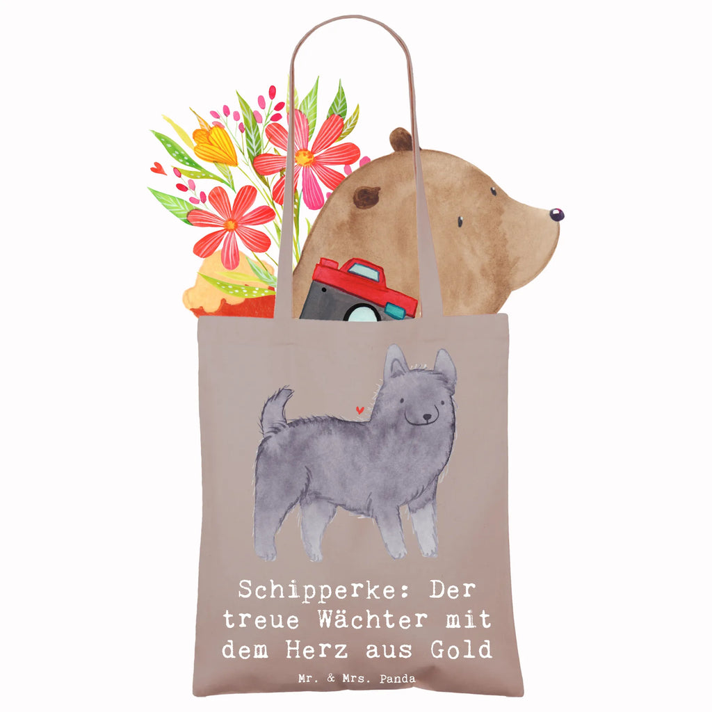Tragetasche Schipperke Wächterherz Tragetasche, Einkaufstasche, Stofftasche, Beutel, Jutebeutel, Laptoptasche, Stoffbeutel, Tasche, Einkaufstüte, Shopper, Jutetasche, Strandtasche, Beuteltasche, Badetasche, Umhängetasche, Schultertasche, Hund, Hunderasse, Rassehund, Hundebesitzer, Geschenk, Tierfreund, Schenken, Welpe