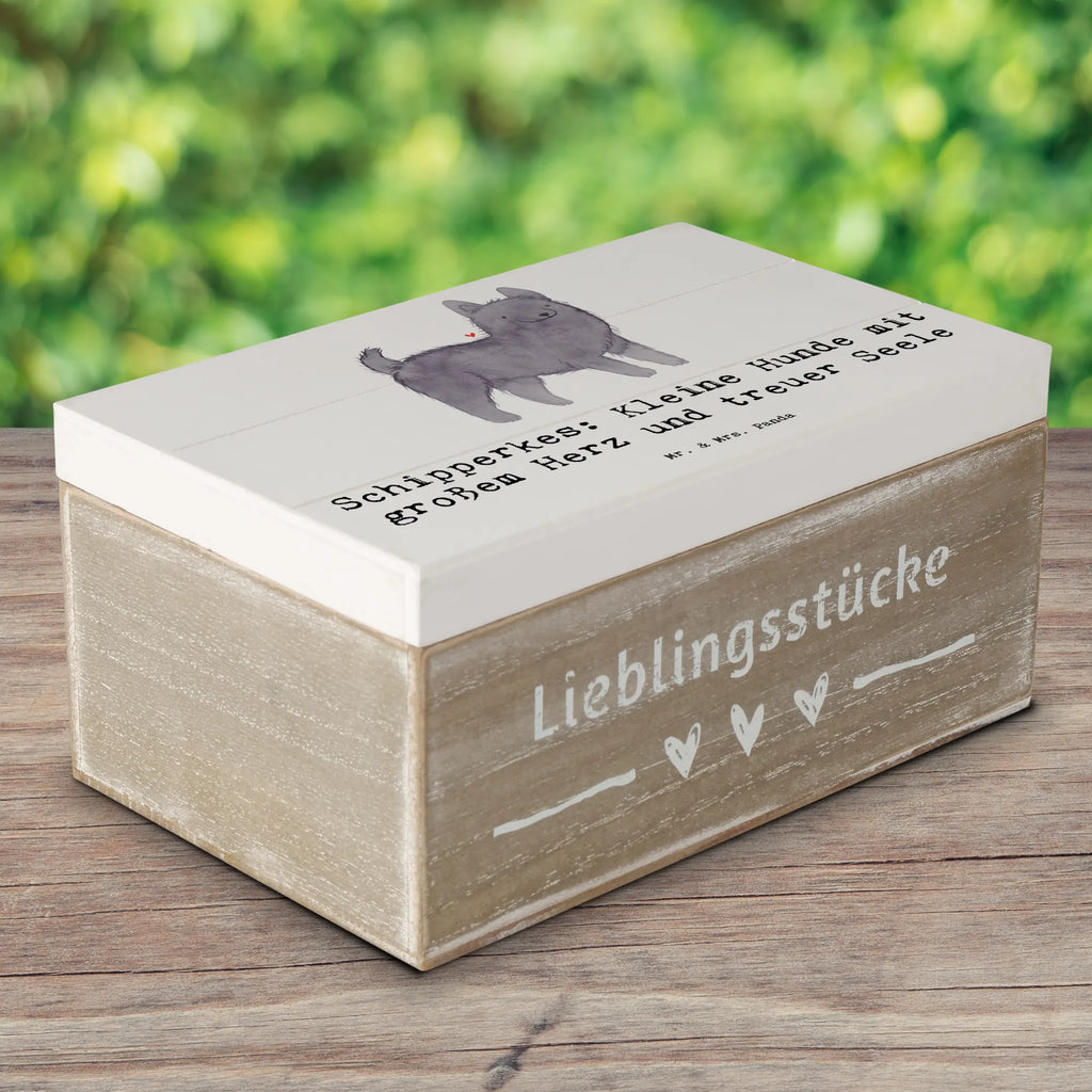 Wooden chest Schipperkes: Kleine Hunde mit großem Herz und treuer Seele Erinnerungsbox, Dekokiste, Geschenkbox, Truhe, Erinnerungskiste, Holzkiste, Geschenkdose, Schatzkiste, XXL, Kiste, Aufbewahrungsbox, Schatulle, Hund, Hunderasse, Rassehund, Hundebesitzer, Geschenk, Tierfreund, Schenken, Welpe