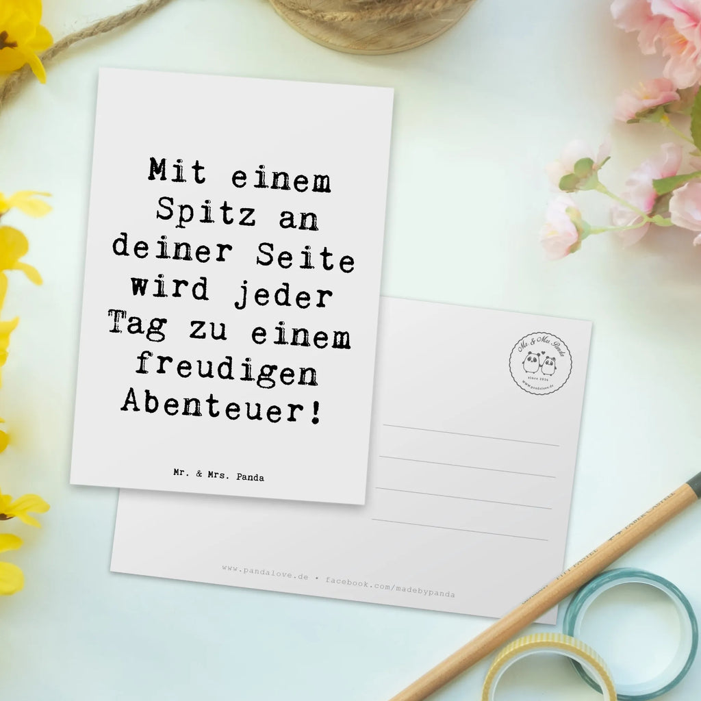 Postkarte Spruch Freudiger Spitz Geschenkkarte, Karte, Einladung, Ansichtskarten, Geburtstagskarte, Postkarte, Einladung Geburtstag, Einladungskarte, Ansichtskarte, Einladungskarten Geburtstag, Dankeskarte, Grußkarte, Hund, Hunderasse, Rassehund, Hundebesitzer, Geschenk, Tierfreund, Schenken, Welpe