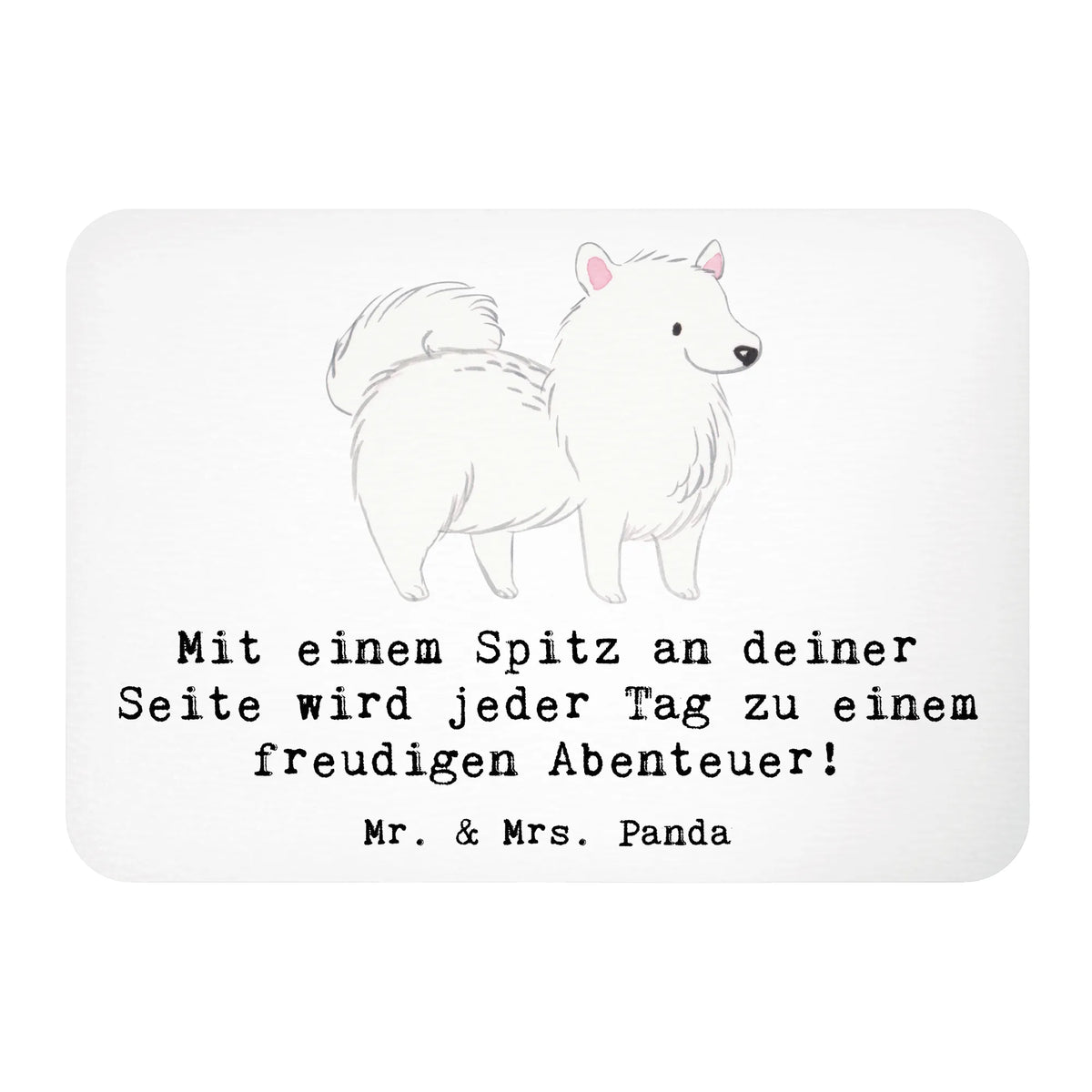 Magnet Mit einem Spitz an deiner Seite wird jeder Tag zu einem freudigen Abenteuer! einkaufszettelmagnet, spruchmagnet, Notizhalter, küchenmagnet, mdf magnet, holz whiteboardmagnet, magnet, designmagnet, büromagnet, holz kühlschrankmagnet, notizmagnet, rechteckmagnet, Pinnwandmagnet, bildmagnet, wandmagnet, tafelmagnet, Kühlschrankmagnet, Dekomagnet, zettelhalter, memomagnet, haftmagnet, whiteboardmagnet, holzmagnet, Geschenk, Schenken, Hund, Hunderasse, Rassehund, Hundebesitzer, Tierfreund, Welpe