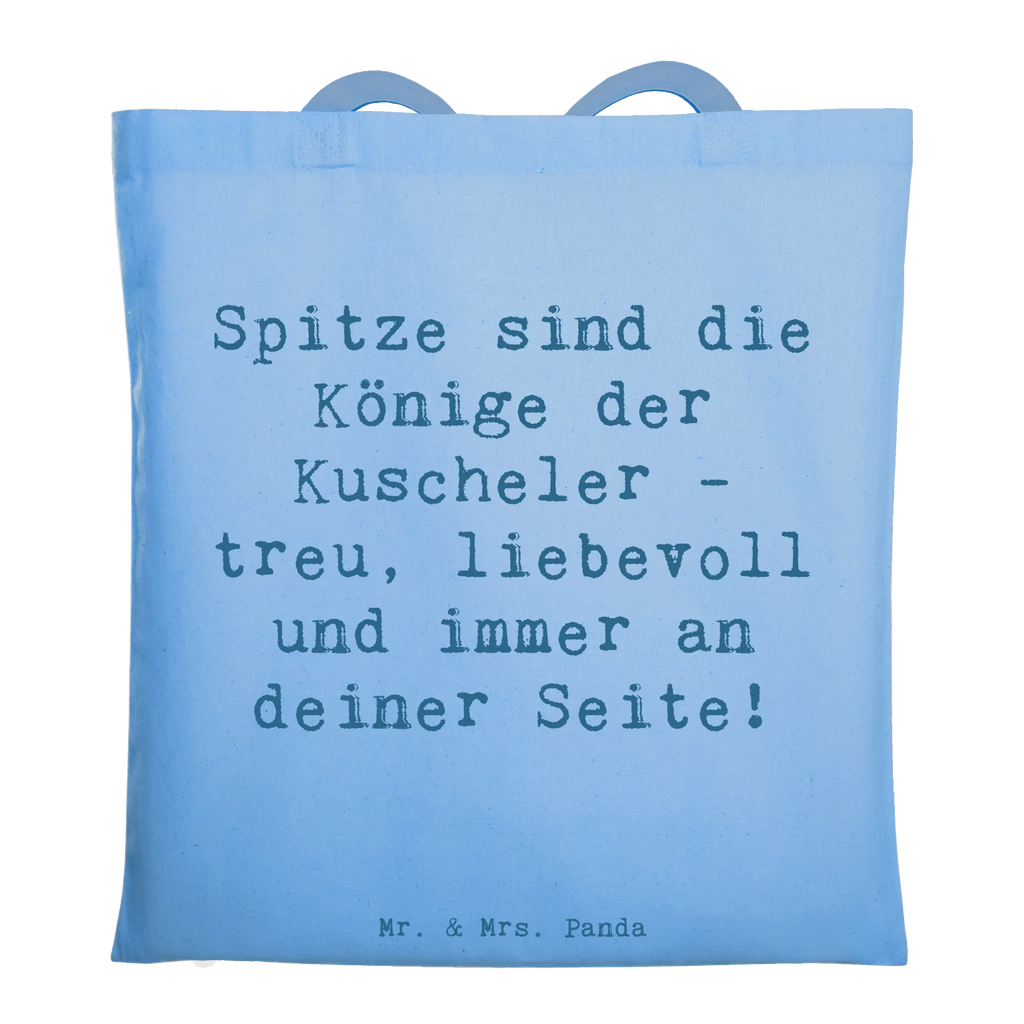 Tragetasche Spruch Spitz König Beutel, Tragetasche, Jutetasche, Stoffbeutel, Umhängetasche, Einkaufstasche, Stofftasche, Beuteltasche, Tasche, Laptoptasche, Jutebeutel, Badetasche, Shopper, Einkaufstüte, Strandtasche, Schultertasche, Hund, Hunderasse, Rassehund, Hundebesitzer, Geschenk, Tierfreund, Schenken, Welpe