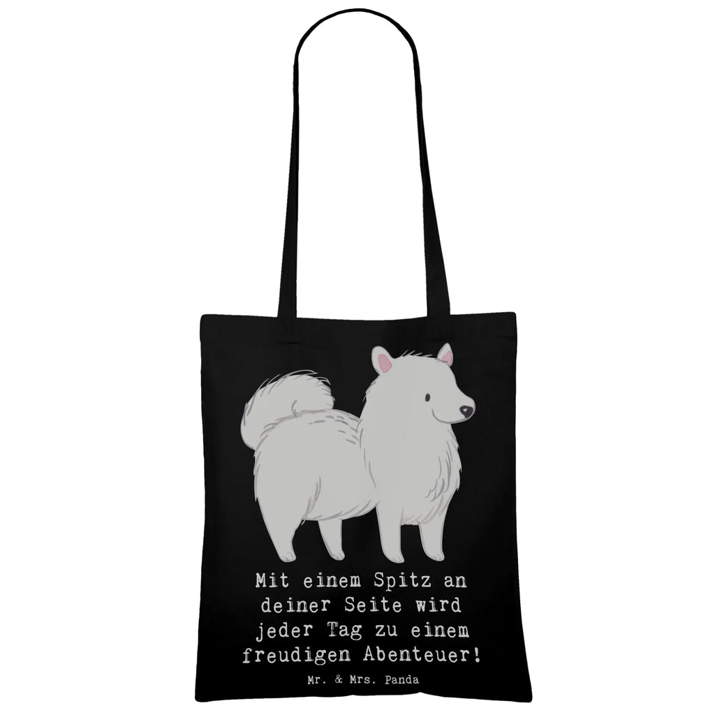 Tragetasche Freudiger Spitz Einkaufstasche, Umhängetasche, Shopper, Jutebeutel, Badetasche, Strandtasche, Tasche, Stofftasche, Tragetasche, Einkaufstüte, Laptoptasche, Beuteltasche, Schultertasche, Stoffbeutel, Jutetasche, Beutel, Hund, Hunderasse, Rassehund, Hundebesitzer, Geschenk, Tierfreund, Schenken, Welpe