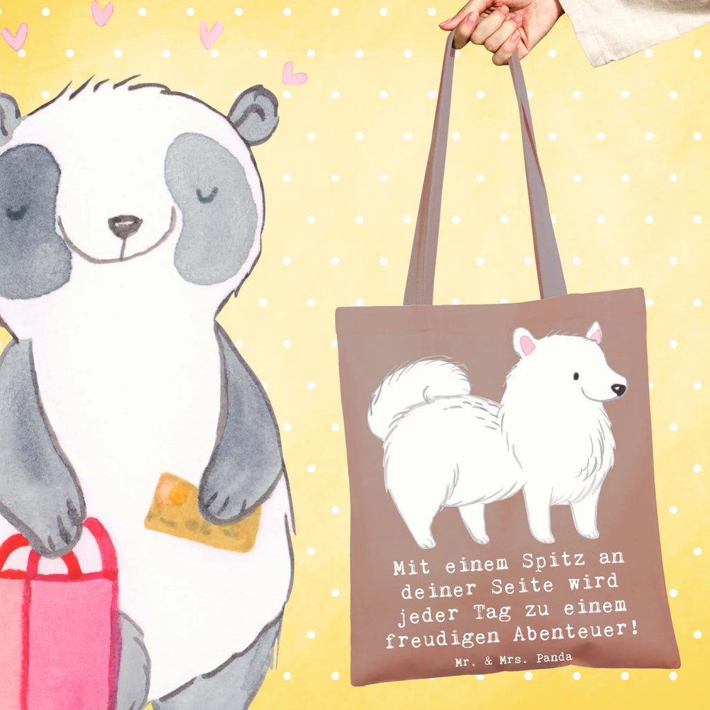 Tragetasche Freudiger Spitz Einkaufstasche, Umhängetasche, Shopper, Jutebeutel, Badetasche, Strandtasche, Tasche, Stofftasche, Tragetasche, Einkaufstüte, Laptoptasche, Beuteltasche, Schultertasche, Stoffbeutel, Jutetasche, Beutel, Hund, Hunderasse, Rassehund, Hundebesitzer, Geschenk, Tierfreund, Schenken, Welpe