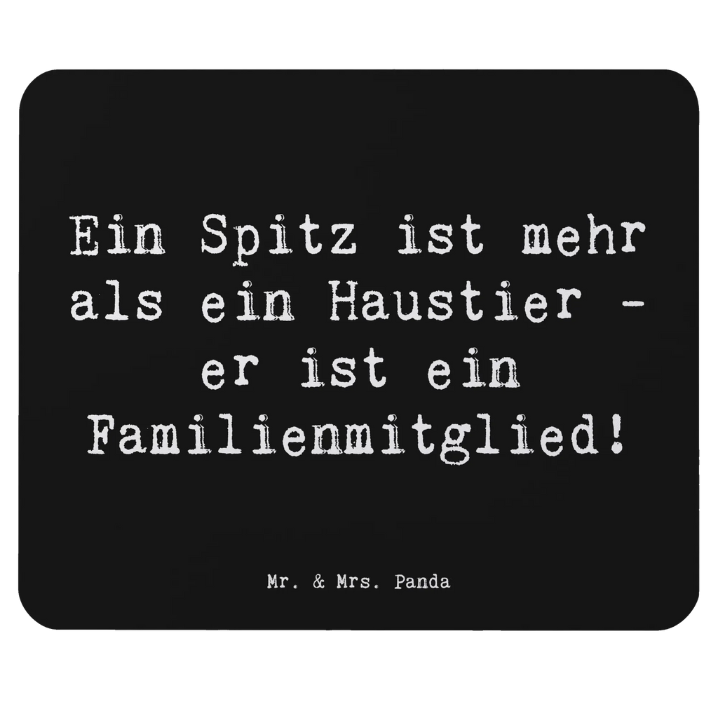 Mouse mat Saying Ein Spitz ist mehr als ein Haustier - er ist ein Familienmitglied! Designer Mauspad, Mousepad, Einzigartiges Mauspad, Mausunterlage, Mauspad Büro, Büroausstattung, Arbeitszimmer, PC Zubehör, Mauspad, Computer zubehör, Hund, Hunderasse, Rassehund, Hundebesitzer, Geschenk, Tierfreund, Schenken, Welpe